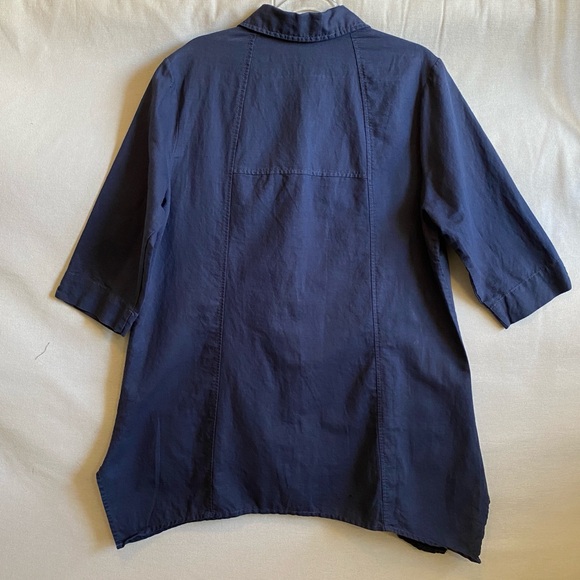 Soft Surroundings Linen Blend Tunic Top - Picture 4 of 10